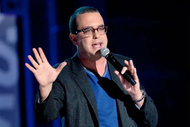 Joe DeRosa , from Collegeville, will have his second Comedy Central special late Friday. KAYANA SZYMCZAK
