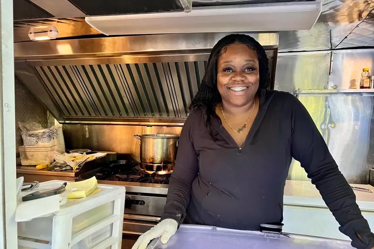 Nija Wiggins, of North Philadelphia, recently won a national grant to help grow her food cart business, Corneey's.