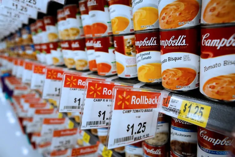 Campbell’s soup division accounted for 59 percent of sales in the first quarter, but 73 percent of its operating earnings.