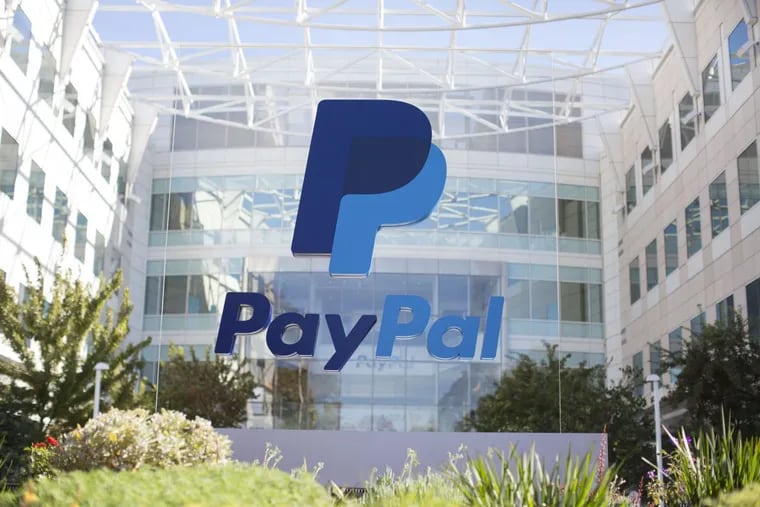 PayPal's corporate headquarters in San Jose, Calif.