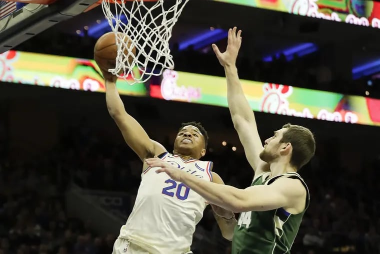 Rookie guard Markelle Fultz finished off his regular season with 13 points, 10 rebounds, and 10 assists against the Bucks for his first career triple-double.