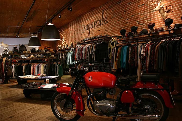 The clothing boutique Sugarcube was among the shops Cond&#0233; Nast Traveler cited when its survey ranked Philadelphia the No. 2 shopping city in the world (behind only Barcelona). (Photo via Sugarcube)
