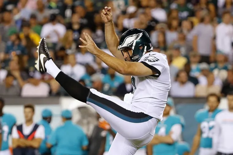 Eagles punter Donnie Jones is the oldest professional athlete playing for a Philadelphia team.