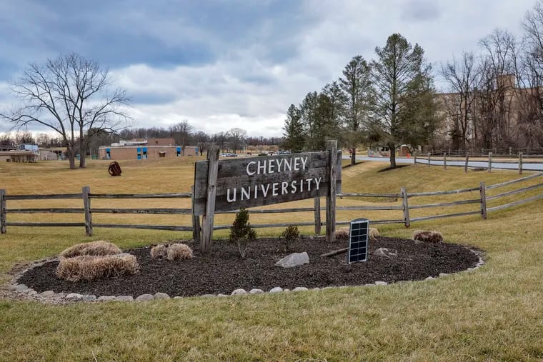 Cheyney University's campus.