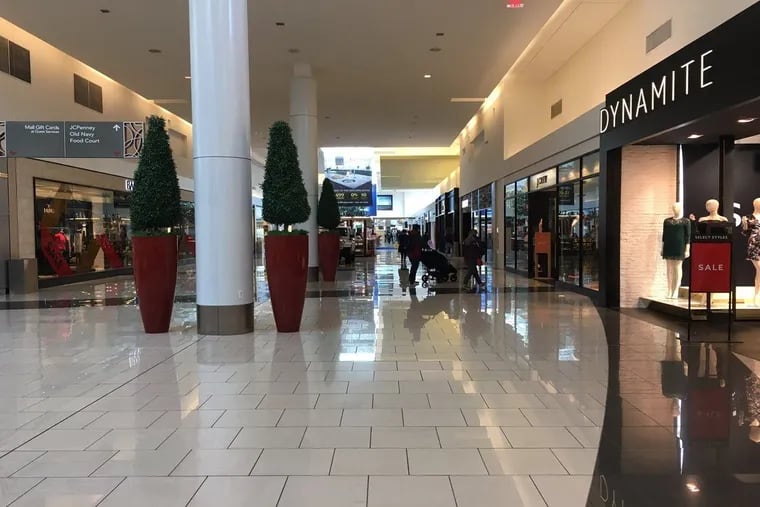 It was quiet at the Cherry Hill Mall Wednesday morning, hours after police arrested five juveniles when a disturbance erupted among an estimated 700 to 1,000 youths massed at the shopping center’s food court.