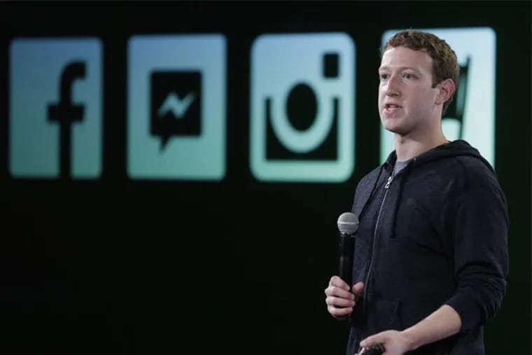 Facebook CEO Mark Zuckerberg talks about Instagram's new video feature at the company's headquarters in Menlo Park, Calif., Thursday, June 20, 2013. (AP Photo/Marcio Jose Sanchez)