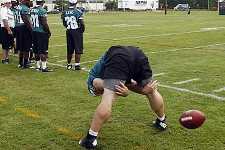 Jon Dorenbos has made a career simply out of consistently doing his job the right way. (Yong Kim/Staff Photographer)