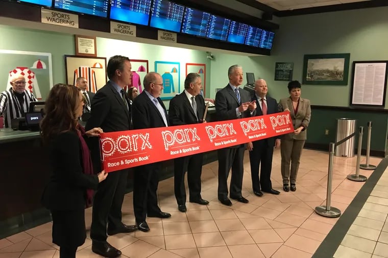 Parx Casino, here at last month's official opening of the Parx Race and Sportsbook located at the South Philadelphia Turf Club, now want to open a second satellite sports-betting outlet at the Valley Forge Turf Club.