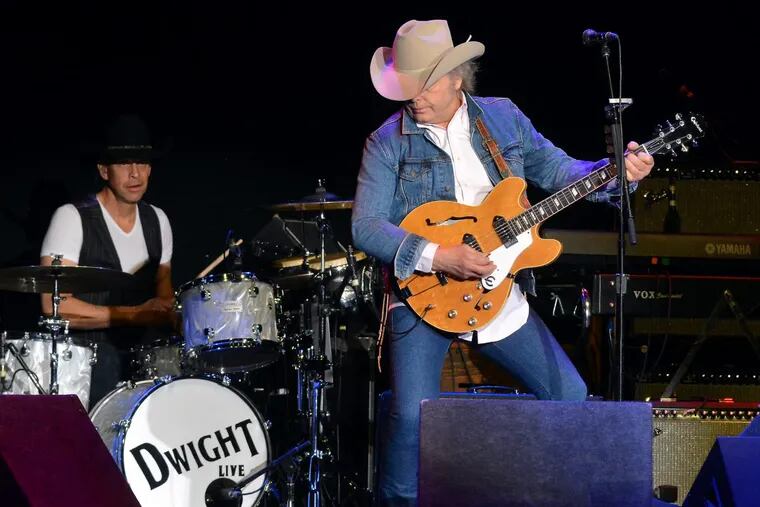 Dwight Yoakam performs at the new Xcite Center at the Parx Casino in Bensalem Thursday.