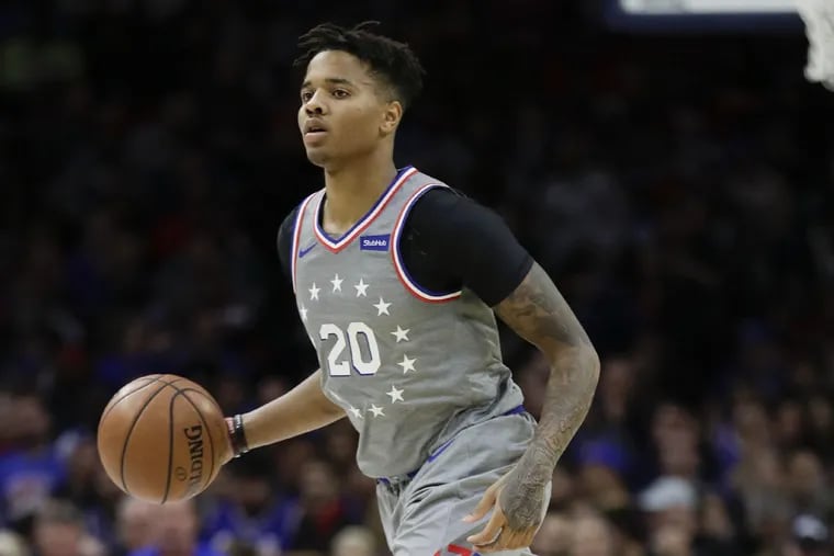 Markelle Fultz will back up Ben Simmons at shooting guard.