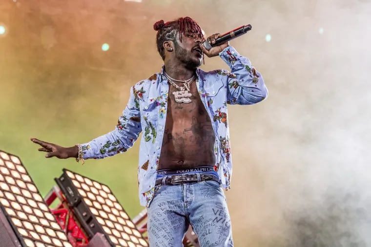 Lil Uzi Vert performs at Coachella Music &amp; Arts Festival at the Empire Polo Club in April 2017. (Photo by Amy Harris/Invision/AP)