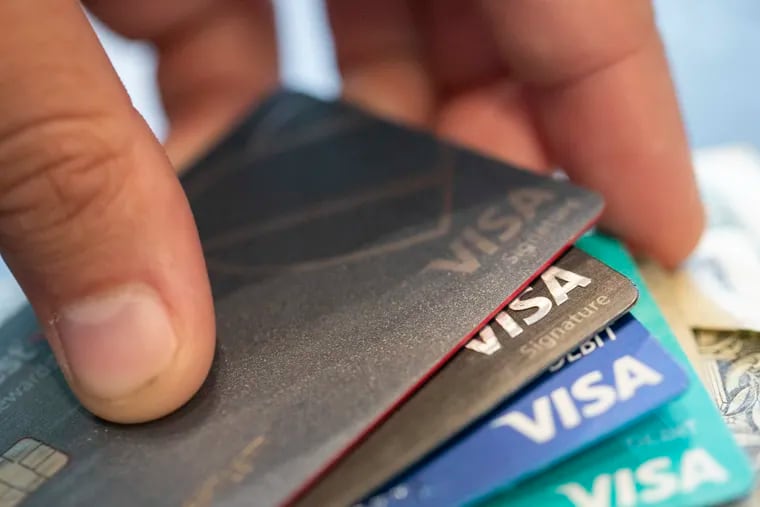 Credit card debt is rising at its fastest clip in more than 20 years, according to the Federal Reserve Bank of New York.