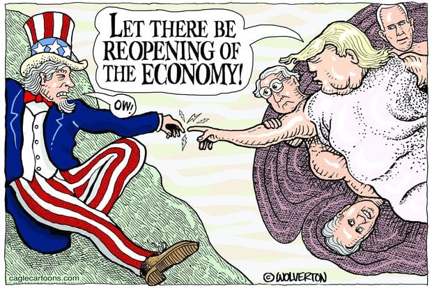 When will America reopen? 10 cartoons on the latest phase of the coronavirus pandemic | Opinion