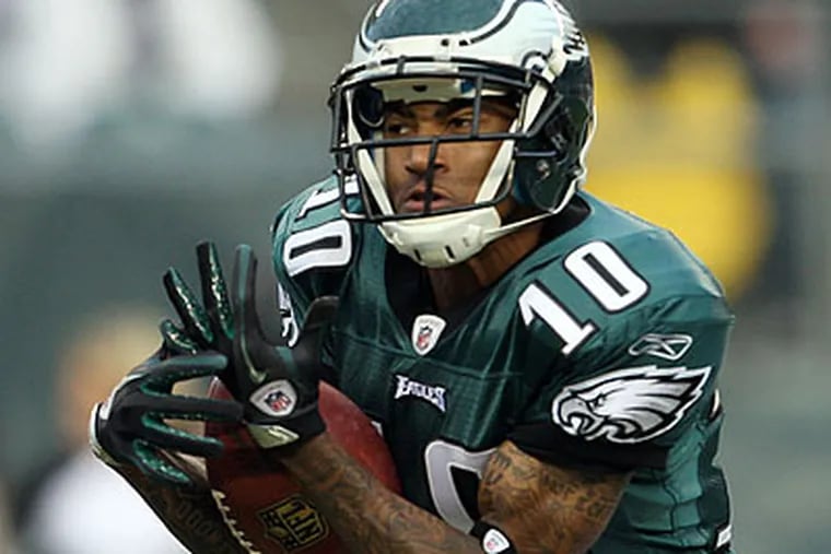 The Eagles are expected to place the Franchise Player tag on wide receiver DeSean Jackson. (Yong Kim/Staff Photographer)