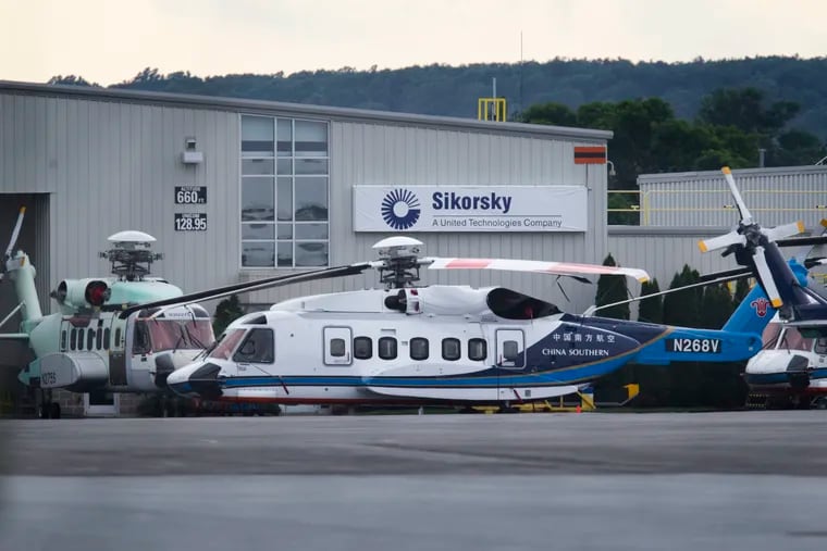 The Siskorsky plant in Coatesville, Pa., seen here in 2015. The helicopter facility is now expected to close in the next seven months.