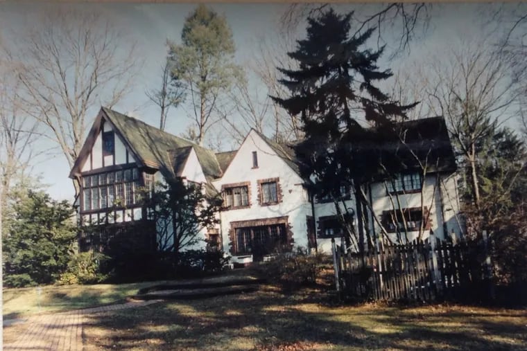 The former home of the Friedmans in Moorestown