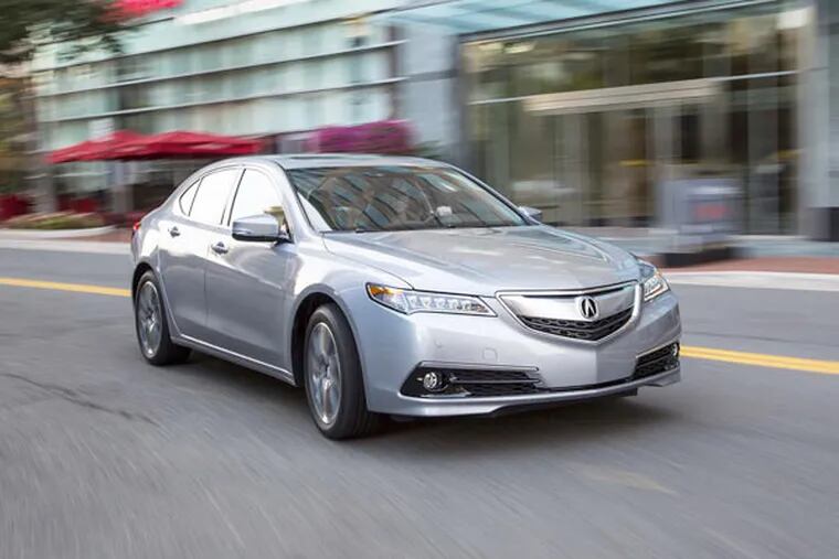 The looks, features, value and fuel economy of the 2015 Acura TLX SH-AWD should put Acura back on plenty of shopping lists. (Acura)