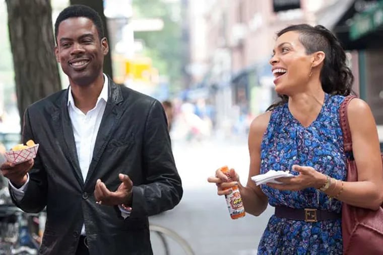 Chris Rock wrote, directed, and stars in "Top Five" with Rosario Dawson as a no-nonsense New York Times reporter who forces Rock's character, a middle-aged comic actor, to re-evaluate his life.