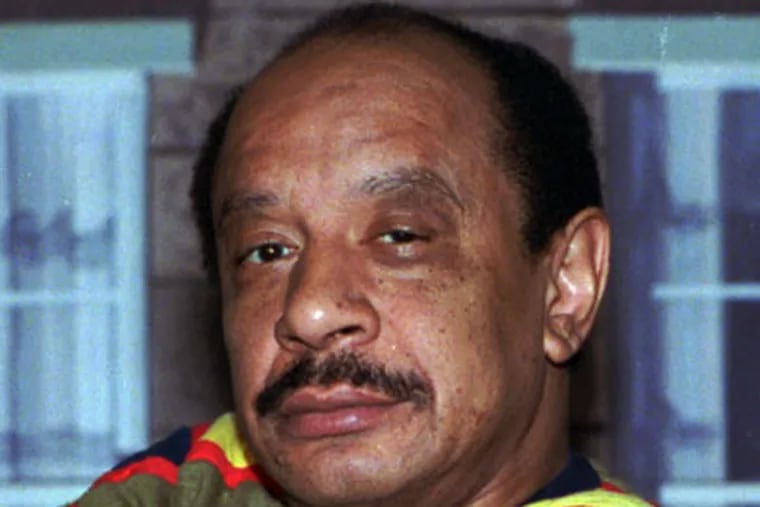 FILE - In this Aug. 11, 1986 file photo, actor Sherman Hemsley poses for a photo in Los Angeles. The manager for Hemsley says the late star of the television sitcom “The Jeffersons” refused treatment for lung cancer in the weeks before he died of what a coroner says were complications from the disease. (AP photo/Nick Ut, File)