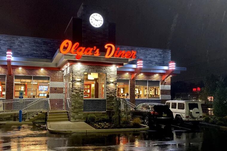 The new Olga's Diner is about a mile from its predecessor.