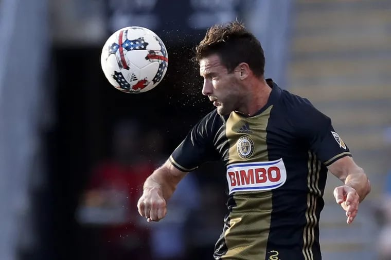 Union forward Chris Pontius returns to the team after his stint with the U.S. men’s national team in winning the CONCACAF Gold Cup