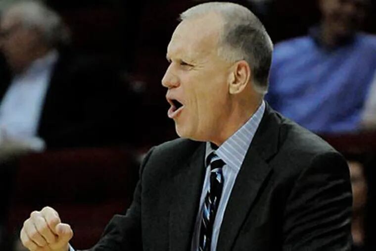 Doug Collins and the Sixers are 7-3 in their last 10 games. (Pat Sullivan/AP Photo)