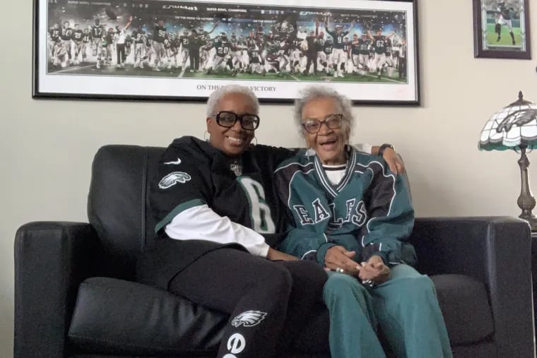 At 88, this Eagles fan’s dance moves caught the focus of Janet Jackson and a million other folks