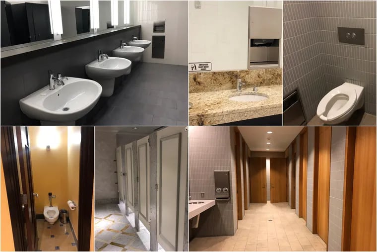 These bathrooms, at places like the Free Library Parkway Central branch and the Comcast Center, are among Philadelphia's best restrooms you can use without buying something.