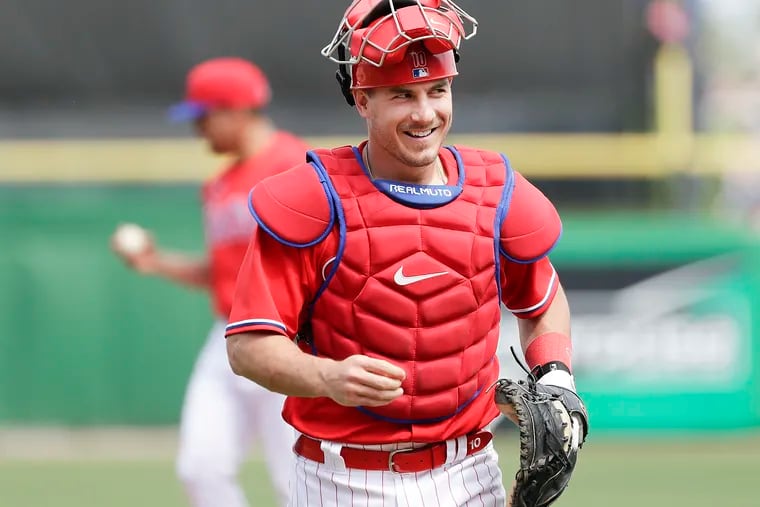 With spring training suspended because of the coronavirus, talks on a contract extension for catcher J.T. Realmuto have been put on hold, according to Phillies general manager Matt Klentak.