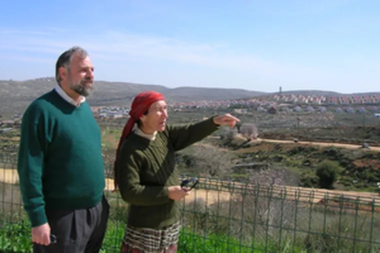 &quot;Moving here was like coming home,&quot; says Philadelphia native Steven Siegel, looking out at Shilo&#0039;s hills in the West Bank with his wife, Pnina.