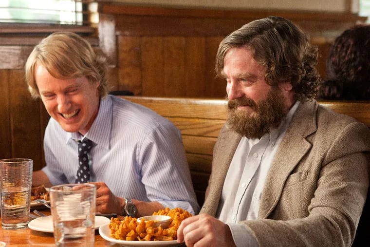 Owen Wilson and Zach Galifianakis in "Are You Here." (Millennium Entertainment)
