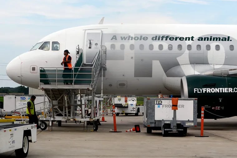 Frontier will fly this summer to 20 destinations from Philadelphia, effective June 1.
