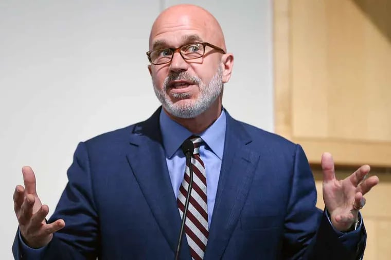 Michael Smerconish, radio and TV host, columnist, and author, was the featured speaker at the “Mad as Hell” event.