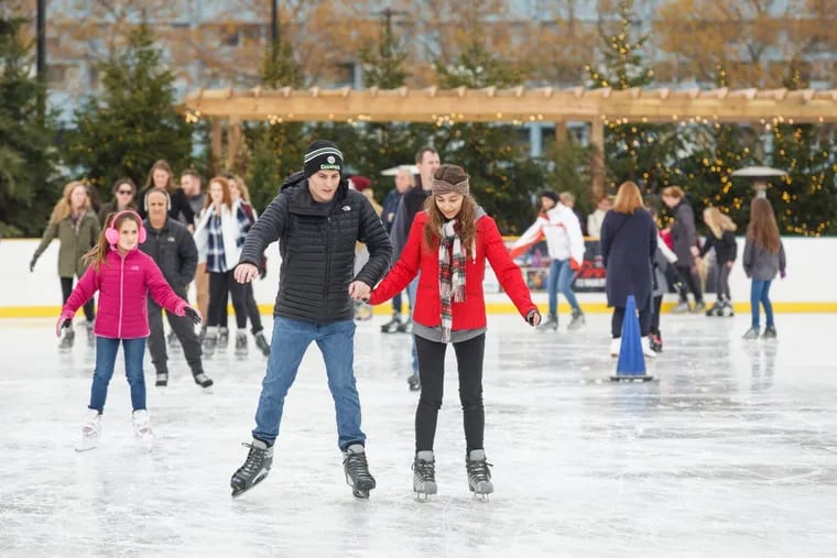 Those whose love language is quality time might like to go ice skating for Valentine's Day.